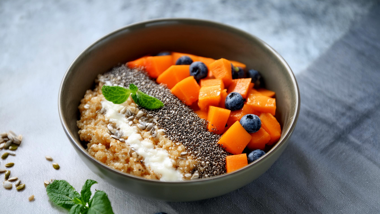 Blue Zone Breakfast Recipes Okinawan Sweet Potato Breakfast Bowl